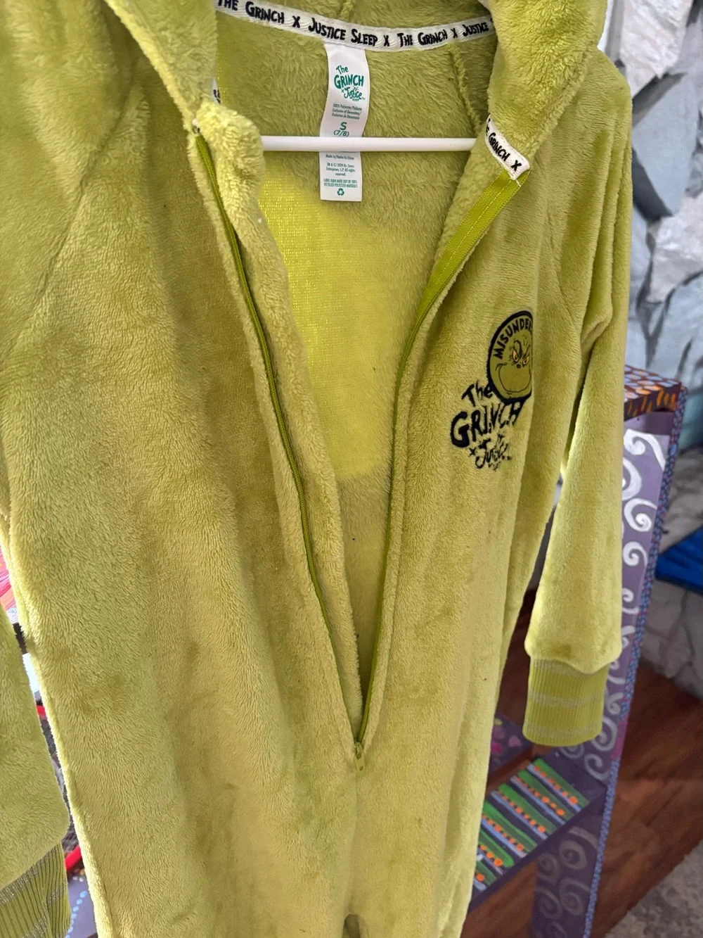 The Grinch x Justice Pajama Kids Size Medium (7/8)